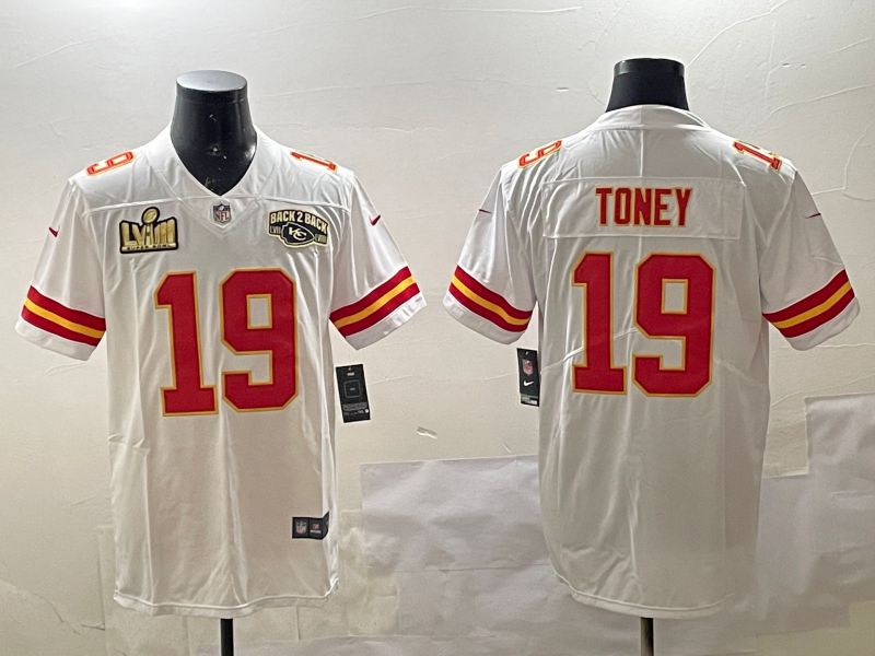Men Kansas City Chiefs #19 Toney White Second generations 2025 Nike Limited NFL Jersey style 2->kansas city chiefs->NFL Jersey